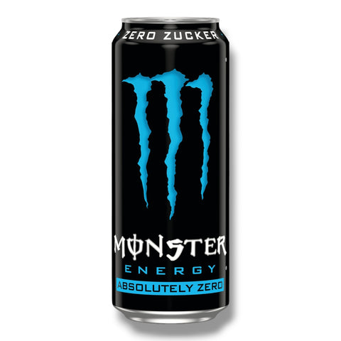 Monster Energy Absolutely Zero 500ml Energy Drink Dose Vorderseite