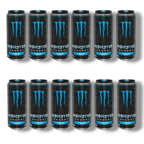 Monster Energy Electric Blue 473ml 12 Dosen Vorratspack