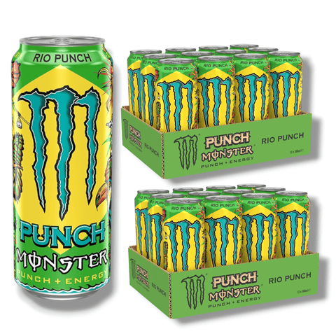 Monster Energy Rio Punch 24 Dosen Vorratspack Energy Drink