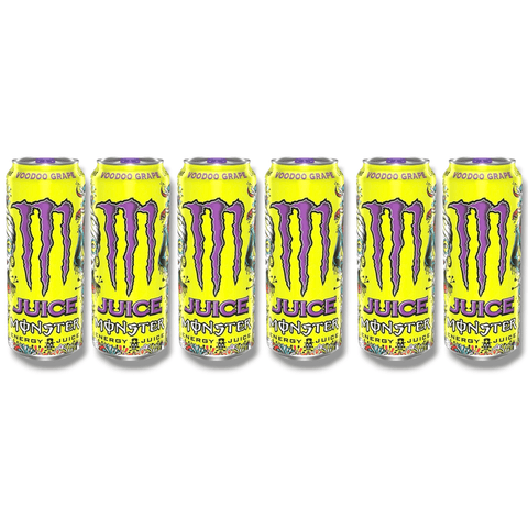 Monster Energy Voodoo Grape 6x 500ml Dosen Energy Drink Traube