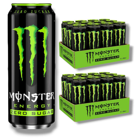 Monster Energy Zero Sugar 500ml 24 Dosen Vorteilspack