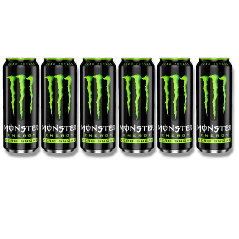 Monster Energy Zero Sugar 500ml 6 Dosen Multipack