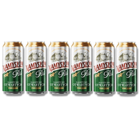 6 Dosen Namysłów Pils 500 ml polnisches Pils