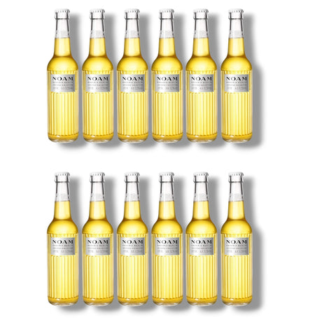 NOAM Bavaria Berlin Lager 12er-Paket mit 12 Flaschen à 0,34 l – bayerisches Premium Helles mit 5,2 % Vol.