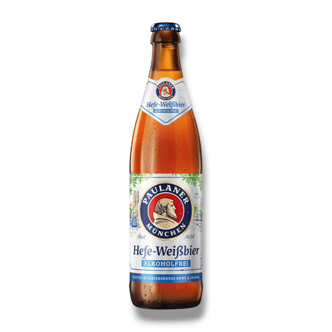 Paulaner Weißbier 0,0 Prozent 0,5 l alkoholfreies Weißbier
