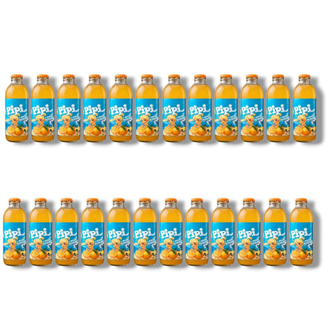 Pipi Orange 24er Pack – kroatische Kult-Limonade 24 x 0,25 l