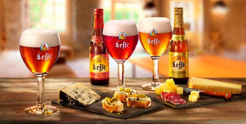 Leffe Belgien Mix – Leffe Brune, Blond & Ruby 0,33 l