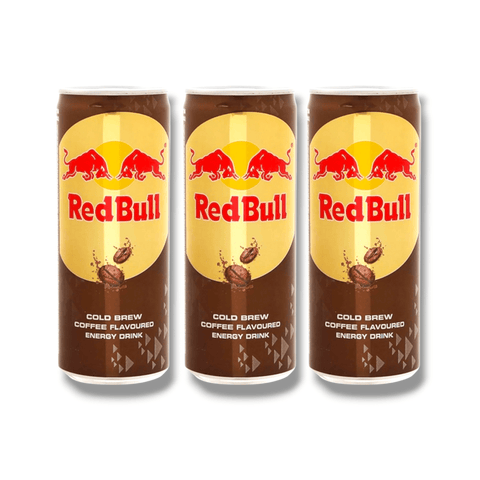 Red Bull Cold Brew 250 ml – Coffee-Flavored Energy Drink | Limitierte Verfügbarkeit