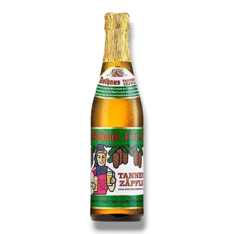 Rothaus Tannenzäpfle 330 ml Pils aus dem Hochschwarzwald mit 5,1 Prozent Vol.