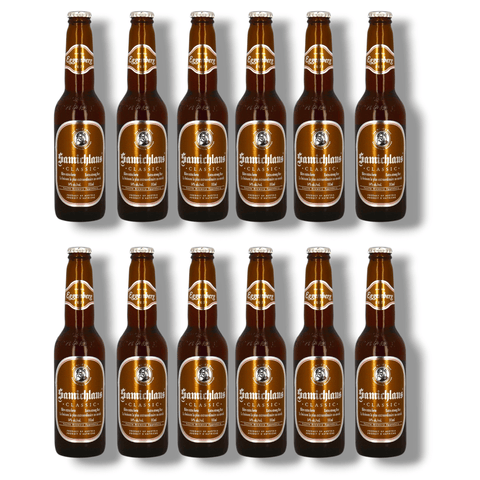 Samichlaus Classic 12er-Pack 0,33 l – Österreichisches Starkbier, ideal für Feierlichkeiten
