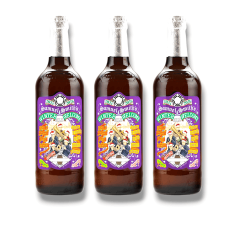 3er-Set Samuel Smith Winter Welcome Ale – saisonales Starkbier aus Großbritannien