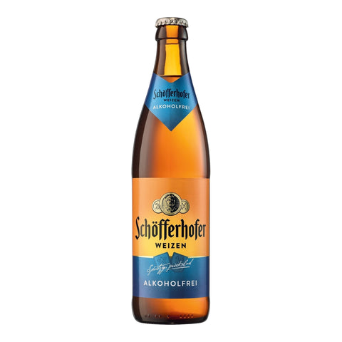 Schöfferhofer Weizen 0,0 % 0,5 l – Alkoholfreies Hefeweizen