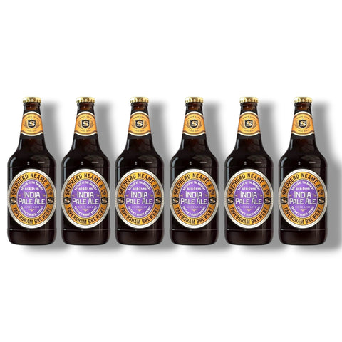 6 Flaschen Shepherd Neame India Pale Ale 0,5 l