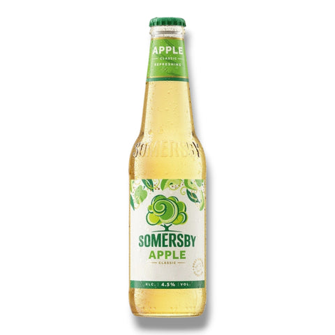 Somersby Apple 0,4 l – Biermischgetränk mit Apfelgeschmack und 4,5 % Vol.