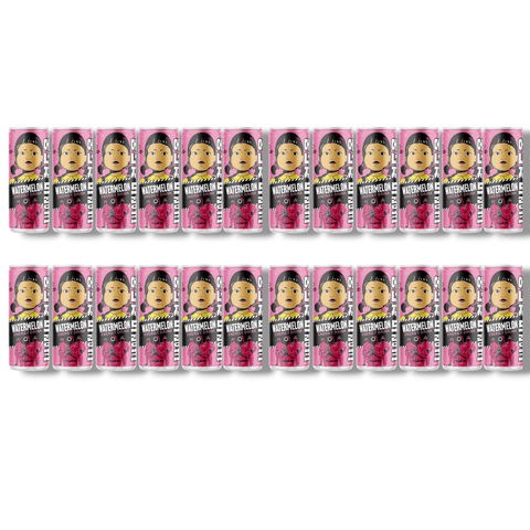 24 Dosen Squid Game Watermelon Energy Drink – Großpackung