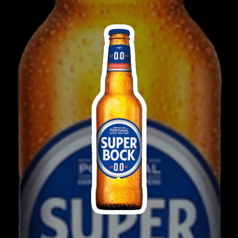 Super Bock 0.0% – Alkoholfreies Bier aus Portugal 0,33 l