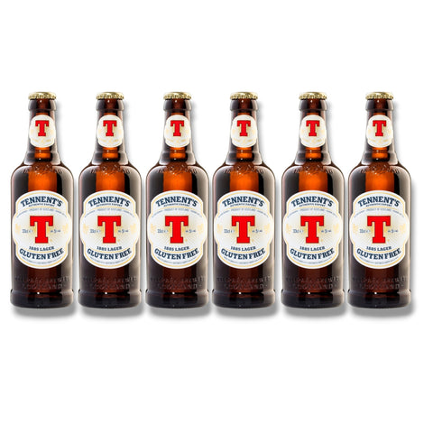 Tennent's Gluten Free 330 ml 6 Flaschen glutenfreies Lagerbier