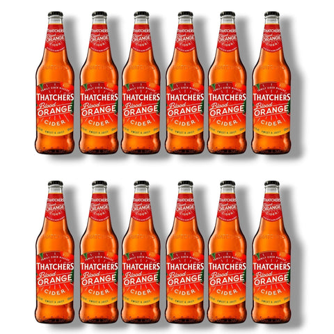 12 Flaschen Thatchers Blood Orange Cider 0,5 l