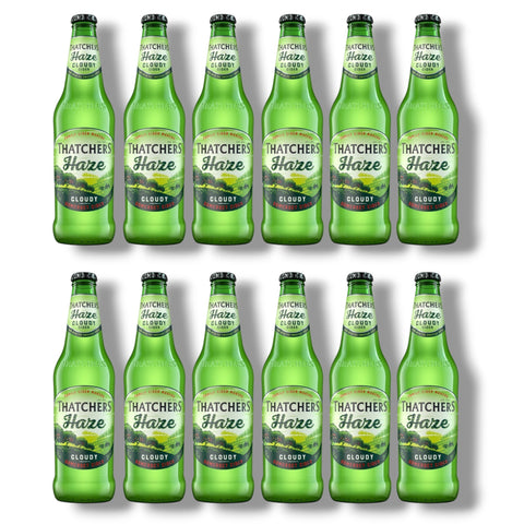 12 Flaschen Thatchers Haze 0,5 l
