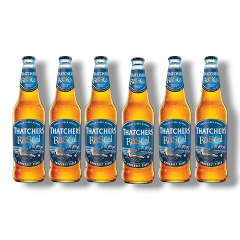 6 Flaschen Thatchers Rascal 0,5 l
