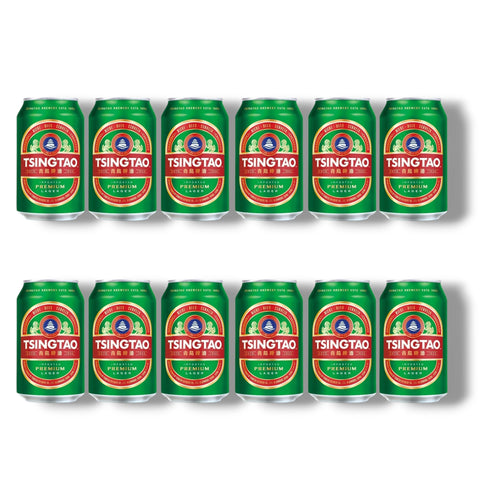 Tsingtao Bier 12 Dosen à 330 ml