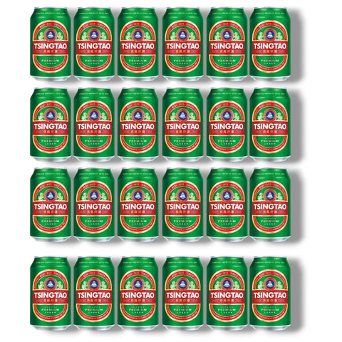 Tsingtao Bier 24 Dosen à 330 ml