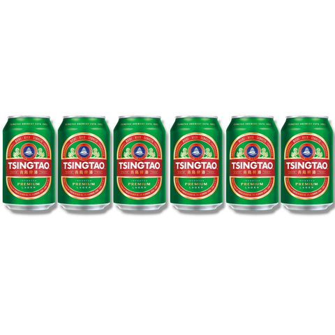 Tsingtao Bier 6 Dosen à 330 ml