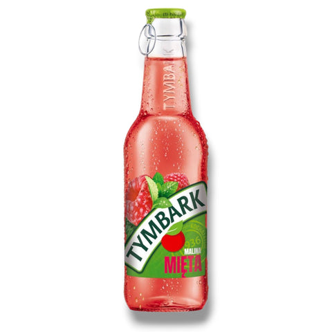 Tymbark Himbeere Minze Getränk 250ml Einzelflasche
