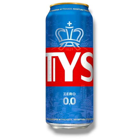 Tyskie 0,0 0,5 l Dose alkoholfreies polnisches Lagerbier