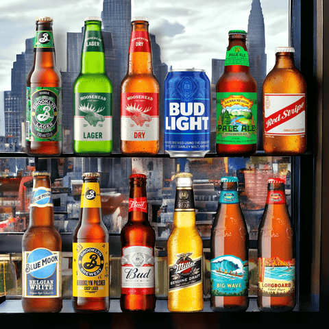 XXL Amerika Paket- die beliebtesten Biere in einem Set - 