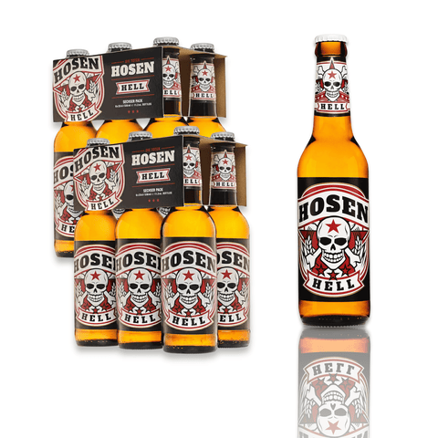 Die toten Hosen Bier 0,33l- Hosen Hell- Band Bier