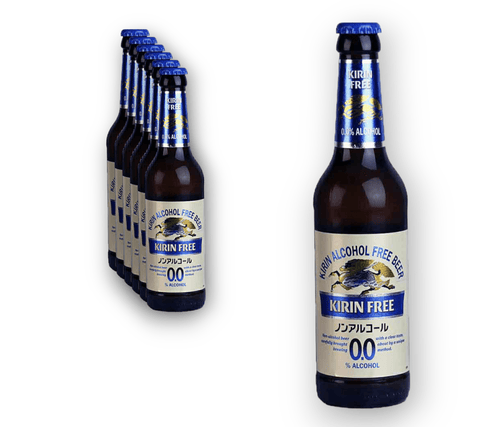 Kirin Ichiban Free 0,0% - alkoholfreies Bier aus Japan 0,33l
