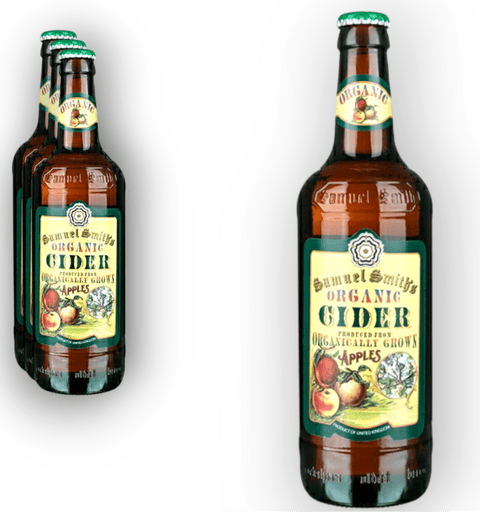 Samuel Smith Organic Cider Apple 0,55l – Bio Apfelwein 5 % Vol.