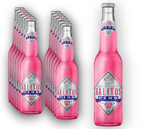 Salitos Pink Strawberry 0,33l – Biermischgetränk mit Erdbeergeschmack