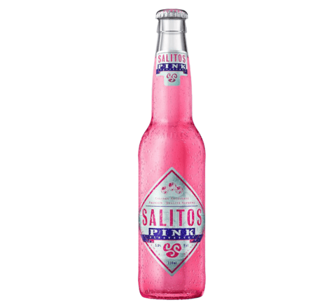 Salitos Pink Strawberry 0,33l – Biermischgetränk mit Erdbeergeschmack