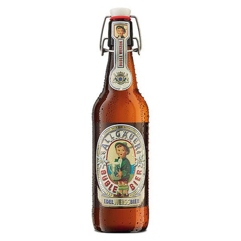 Allgäuer Büble Edelweissbier 0,5 l – Naturtrübes Weissbier 5,3 % Vol.