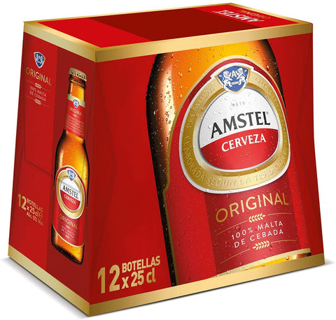 Amstel Bier 0,3 l - Das Original aus den Niederlanden mit 5% Vol.