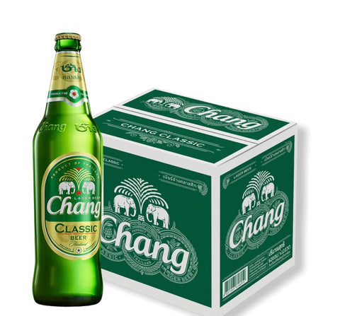 Chang Bier 620ml 24er Pack – Großpackung thailändisches Lagerbier, perfekt für Partys und Events