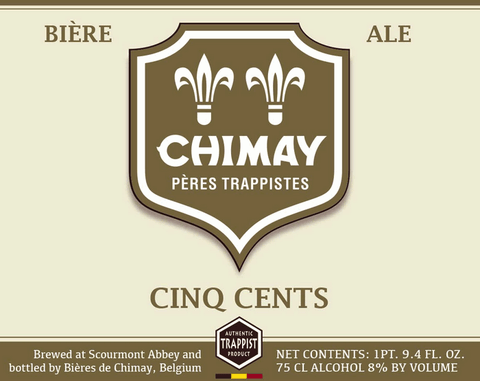 Chimay Cinq Cents 0,75 l – Belgisches Trappistenbier mit 8% Vol.