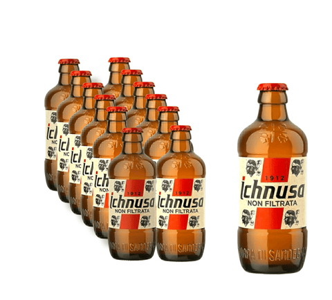 Ichnusa Non Filtrata 12er Pack 0,33 l italienisches lagerbier