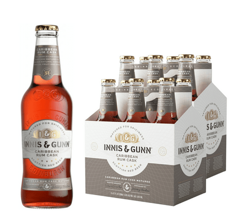 Innis & Gun Caribbean Rum Cask 0,33l - Rotbier aus Schottland mit 6,8% Vol.
