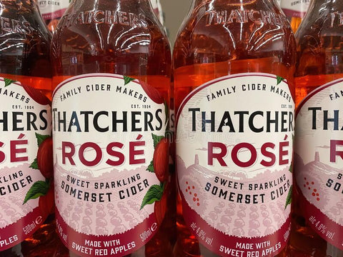 Thatchers Rosé 0,5l- Sweet Sparkling Somerset Cider mit 4,0% Vol.